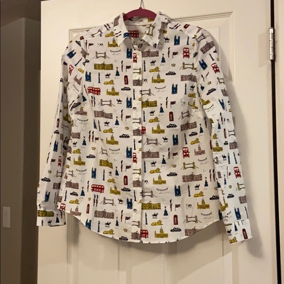 Boden | Classic Shirt London Print - Picture 3 of 7